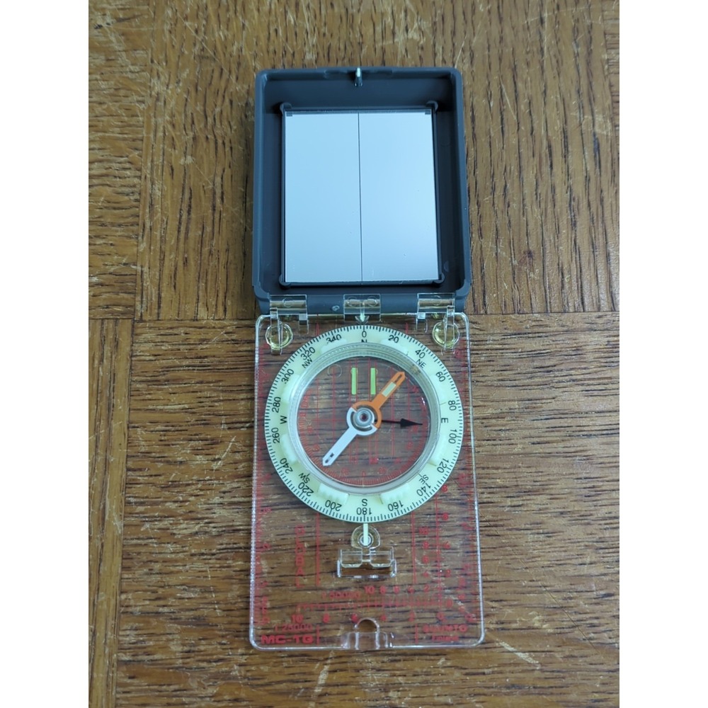 Suunto MC-1G Global Compass – Professional Mirror Compass - Clean - No Lanyard